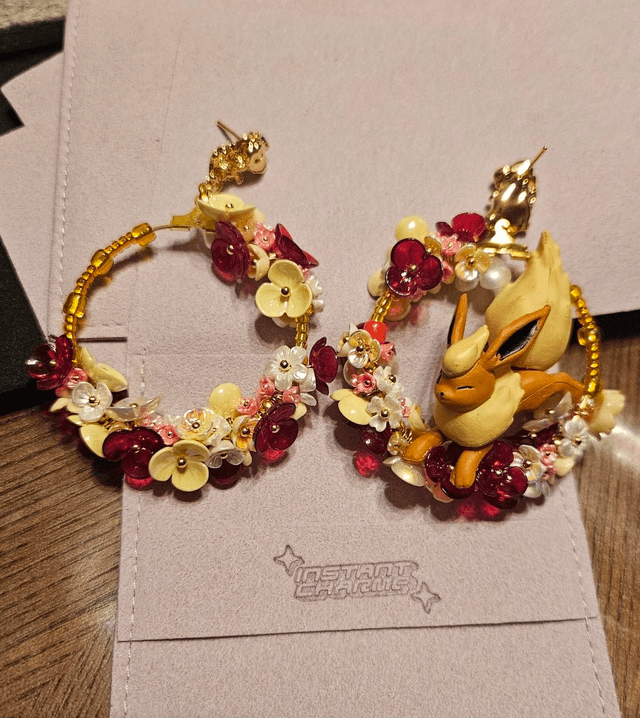 Flareon 18k plated