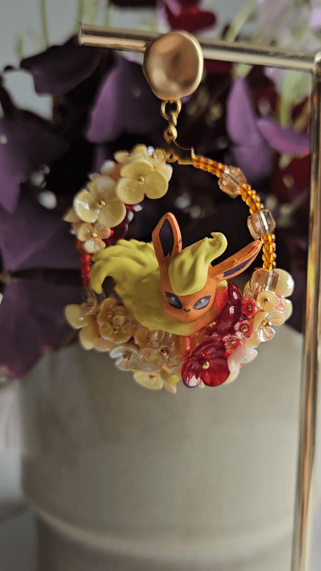 Flareon 18k plated