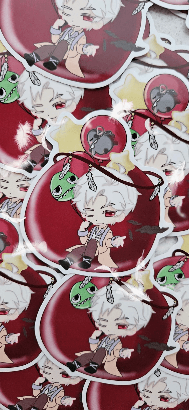 Stickers lads balloon