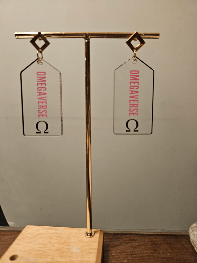 18+ Tag earrings