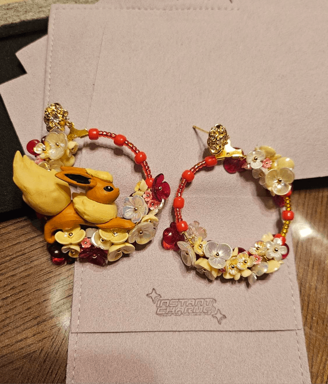 Flareon 18k plated