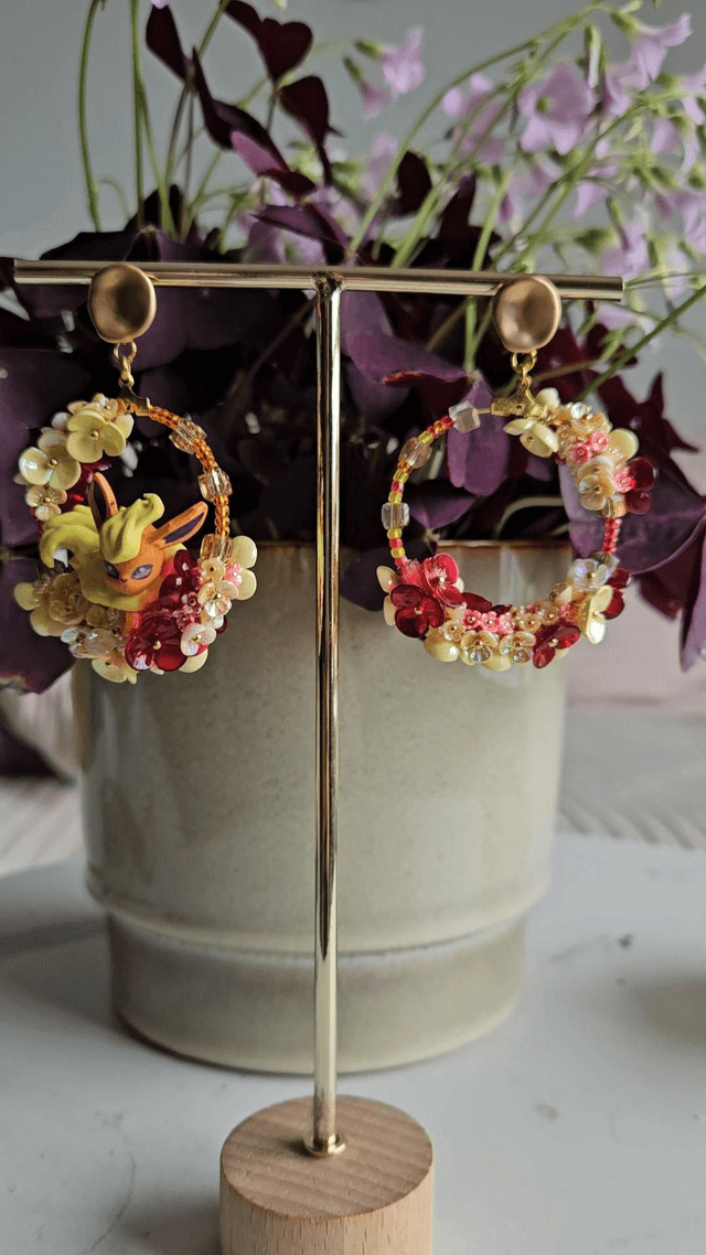 Flareon 18k plated